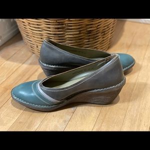 Fly London Slip On Wedge Heels Euro Size 41